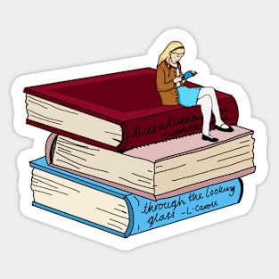 My kind of Wonderland Sticker